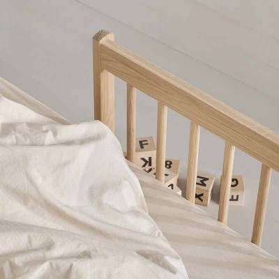 Lit bébé Wood Mini+ - Chêne