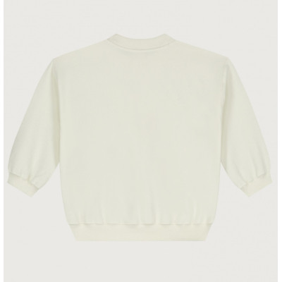 Sweat coton bio Bébé - Cream