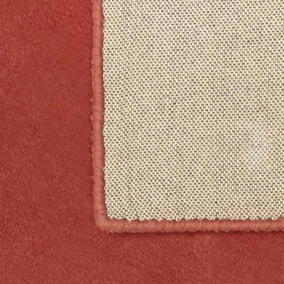 Tapis tufté coton bio - Zoeils rouge