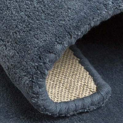 Tapis tufté coton bio - Marin marine