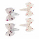 Pack de 4 barrettes tulle - Heart of gold multi Etoile pink sparkle