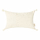 Coussin à pompons Stories - Natural milky way