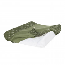 Ensemble matelas à langer + housse Calma - Green jasmine
