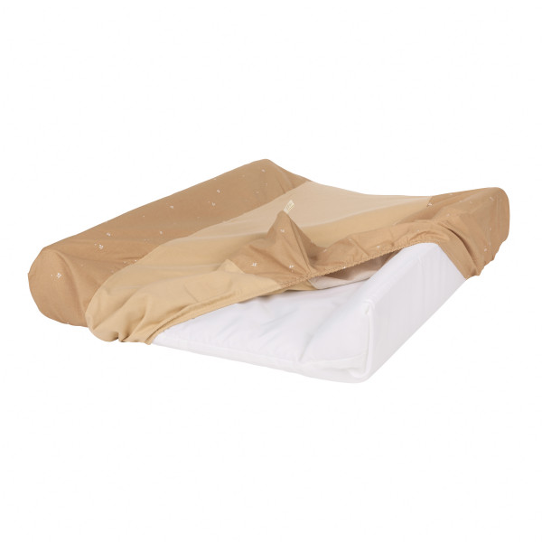 Ensemble matelas à langer + housse Calma - Blush little cherries