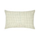 Coussin rectangle Wabi-Sabi - Blue grid