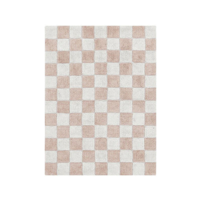 Tapis lavable en coton Kitchen -Rose