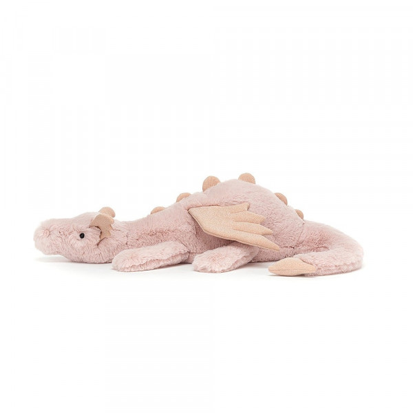 Peluche Dragon - Rose