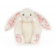 Peluche lapin Bashful - Blossom cherry