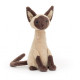 Peluche Chat siamois - Iris