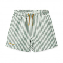 Short de bain Duke - Stripe Peppermint