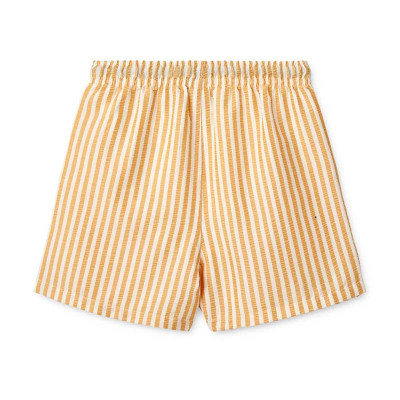 Short de bain duke - Stripe Yellow Mellow