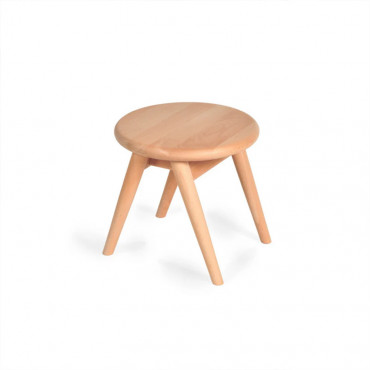 Petit tabouret - Hêtre