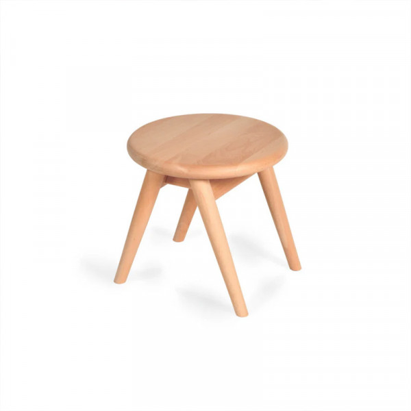 Petit tabouret - Hêtre