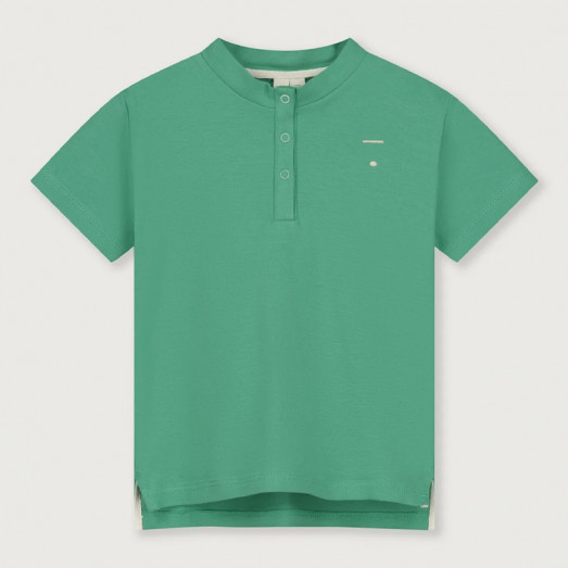 T-shirt bébé Henley - Bright green