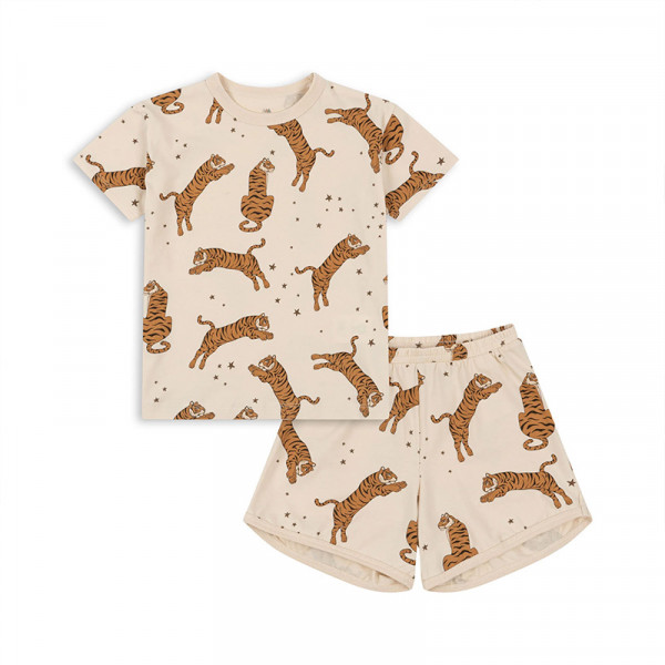 Ensemble t-shirt et short - Tiger sand