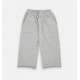 Pantalon décontracté boxy cotton - Heather grey