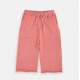 Pantalon décontracté boxy cotton - Coral