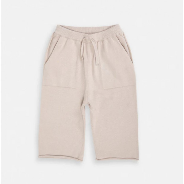 Pantalon décontracté boxy cotton - Oat