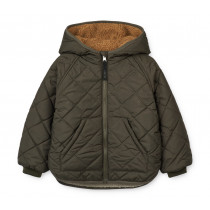 Veste polaire réversible Jackson - Army brown mix