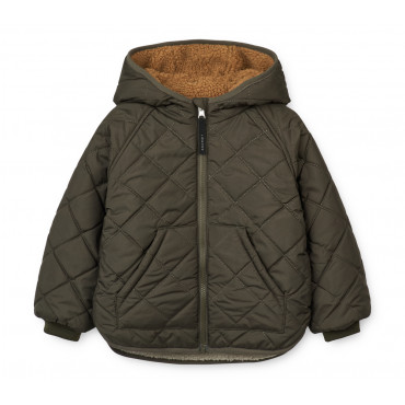 Veste polaire réversible Jackson - Army brown mix