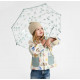 Parapluie transparent enfant - House teal