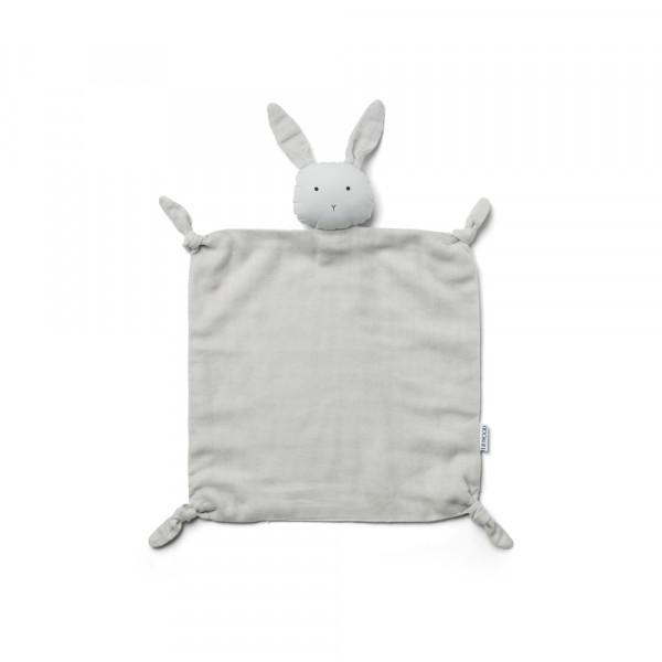 Doudou carré Agnete - Lapin Dumbo grey