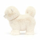 Peluche chien Pomeranian - Daphne