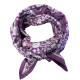 Foulard Dehli adulte - Lilas