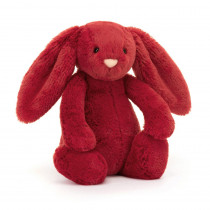 Peluche lapin Bashful - Cranberry