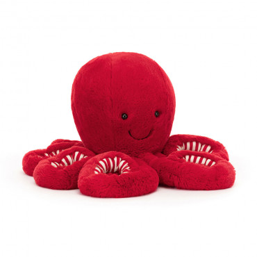 Peluche pieuvre - Octopus Cranberry