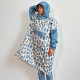 Poncho de pluie - Icy blue