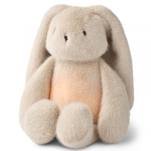 Peluche veilleuse bruit blanc Hattie - Lapin mist