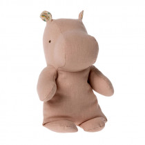 Peluche Safari Friends Hippo - Soft rose