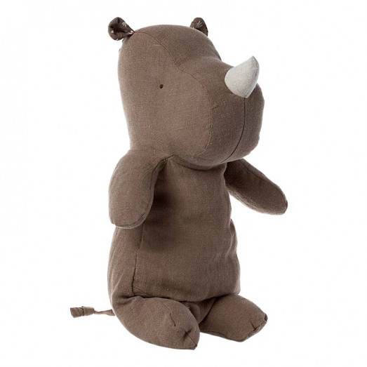 Peluche rhino Safari Friends medium - Light brown