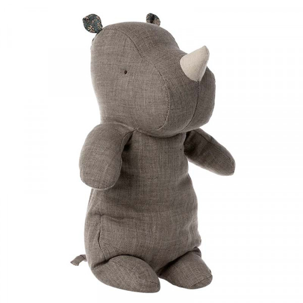 Peluche rhino Safari Friends medium - Dark grey