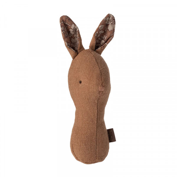 Hochet lapin lullaby friends - Chocolate