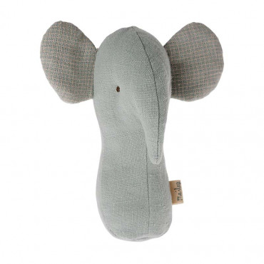 Hochet éléphant lullaby friends - Dusty blue