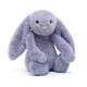 Peluche lapin Bashful medium - Viola