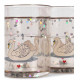 Lot de 2 verres à paillettes - Swan off white