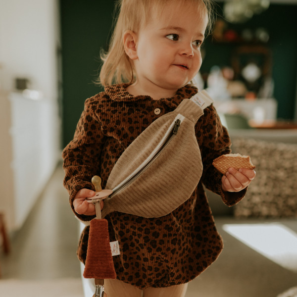 Sac banane enfant - Taupe