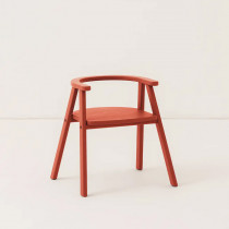 Chaise enfant Growing green - Red