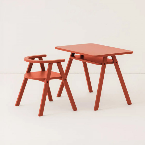 Bureau enfant Growing green - Red