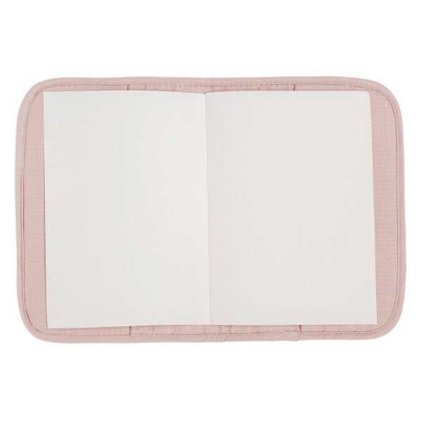 Protège carnet de santé Poema - Mauve pink