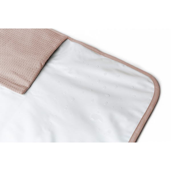 Matelas à langer waterproof Mozart - Mauve pink