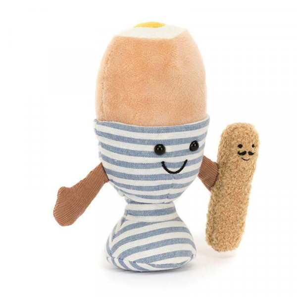 Peluche Amuseable - Oeuf à la coque Eggetha