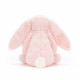 Peluche lapin Bashful - Rose