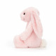 Peluche lapin Bashful - Rose