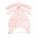 Doudou comforter lapin Bashful - Rose