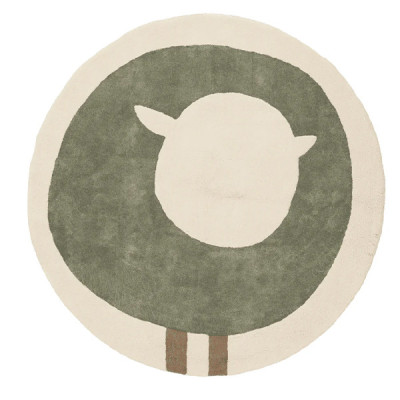 Tapis Mouton - Kaki