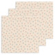 Pack 3 langes 65x65 cm - Pipa petite